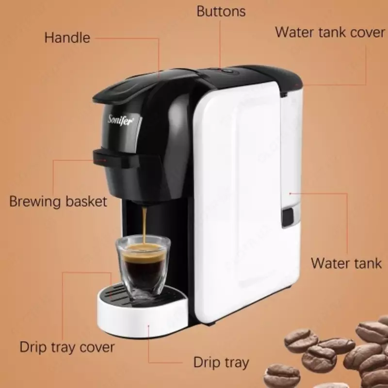 Кофемашина 3в1 sonifer модель: SF-3539