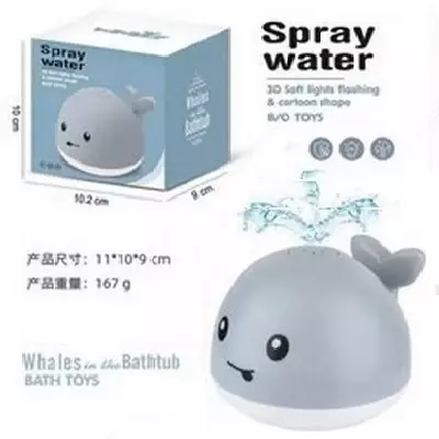 Avtomatik elektr bolalar hammom va suv hovuzi o'yinchoqlari suv puflagichi suzish kit o'yinchoqlari - 110 000 so'm / dona