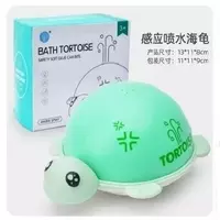 Avtomatik elektr bolalar o’yinchoqlar vanna va Suv havuzlar uchun suv puflagichli toshbaqa o’yinchoqlari