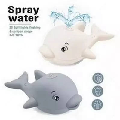 150 000 сум / шт. Автоматический электрическаятигрушка для детей индукционный с разбрызгиванием воды для ванн дельфин с музыкой