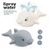 от {0} сум Автоматический электрическаятигрушка для детей индукционный с разбрызгиванием воды для ванн дельфин с музыкой