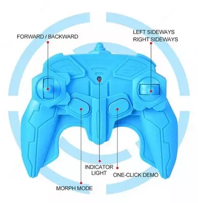 Радиоуправляемая Машинка перевертыш " GLIMBER " 24G 360 - OOO Disney Toys