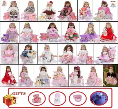 1 100 000 so'm / dona Yumshoq silikon vinil DOLL REBORN 24 dyuym 60 cm