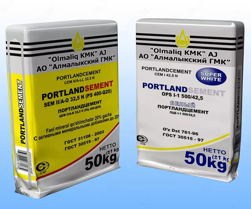  Портландцемент белый Марки ПЦБ I 1-500/42.5 - 