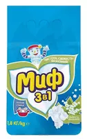  Порошок МИФ ручная стирка 3в1 Свежесть ландышей 1.8кг - 
