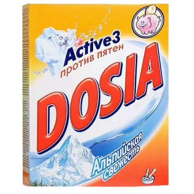 Синтетический порошок DOSIA Ручная стирка Альпийская свежесть (365гр)