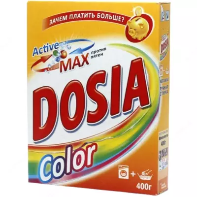 Синтетический порошок DOSIA Автомат Color (400гр) - 6 500 so'm 50 donadan