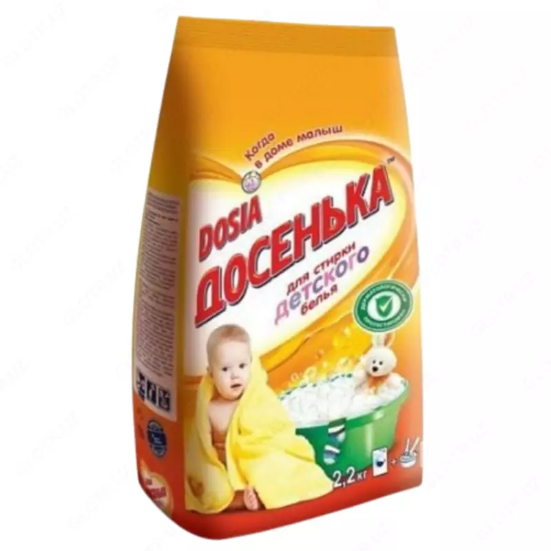 Синтетический порошок DOSEN'KA для машинной и ручной стирки детского белья (2.2кг)