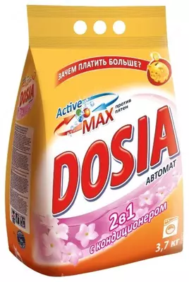 Синтетический порошок DOSIA Автомат 2в1 (3.7кг) - 68 500 so'm 50 donadan