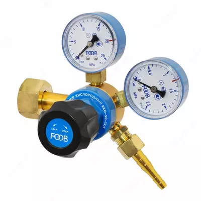 Bosim reduktorlari (gaz oqimi regulyatori) kislorod. Reduktor kislorod FOOB BKO-50-12.5 - 280 000 so'm / dona