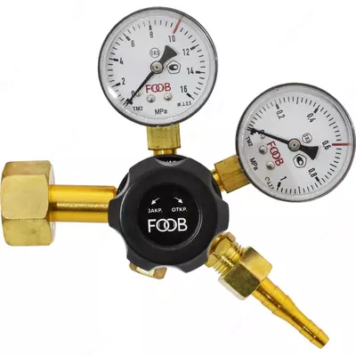 Bosim reduktorlari (gaz oqimi regulyatori) karbonat angidrid. Reduktor Karbonat angidrid FOOB UR-6-6 - 280 000 so'm / dona