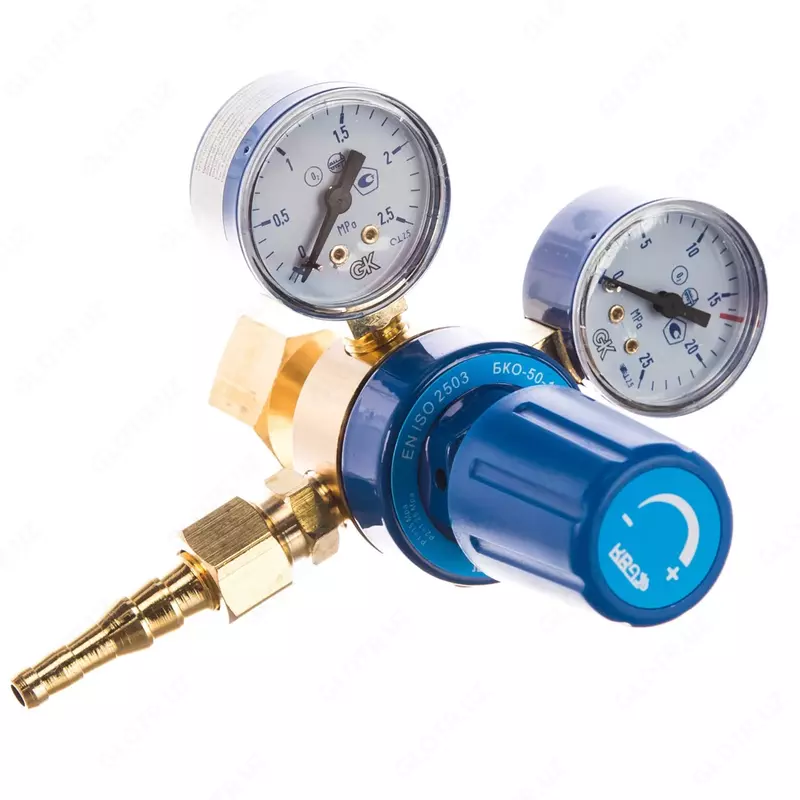 Редукторы давления (регулятор расхода газа) кислородный. Редуктор Кислород КРАСС БКО 50-12.5 мини - от {0} сум
