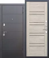   Входная дверь Чикаго  царговая (дуб шале белый/графит)