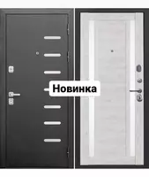 Входная дверь Ривьера Айс (серебро)