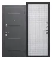 Входная дверь Гарда Муар (Белый Ясень/Венге Тобакко)