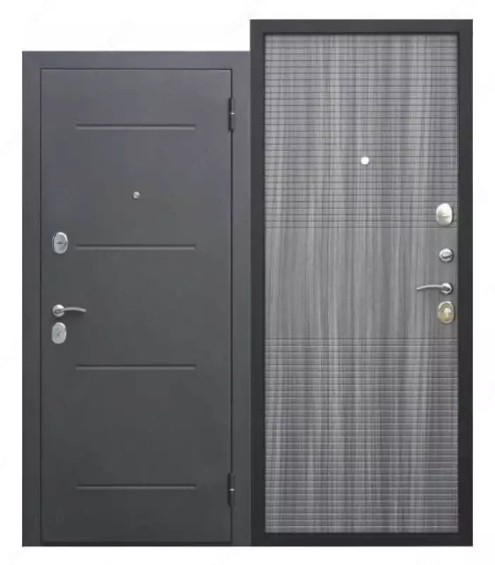  Входная дверь Гарда Муар (Белый Ясень/Венге Тобакко) - 