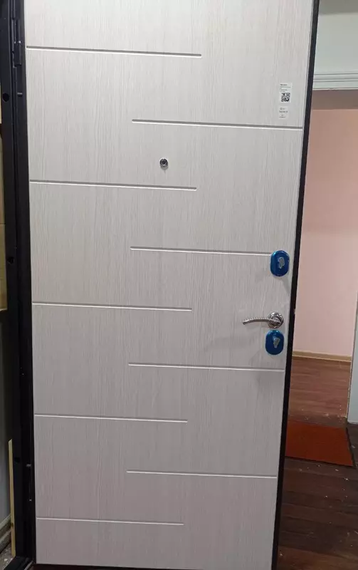  Входная дверь Стройгост 5-2 Муар  Лиственница беж - 