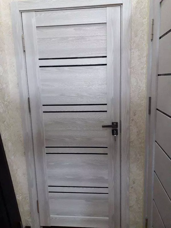  Межкомнатная дверь МДФ. Модель Сх2 (Ривьера Айс  Эшвайт) - 