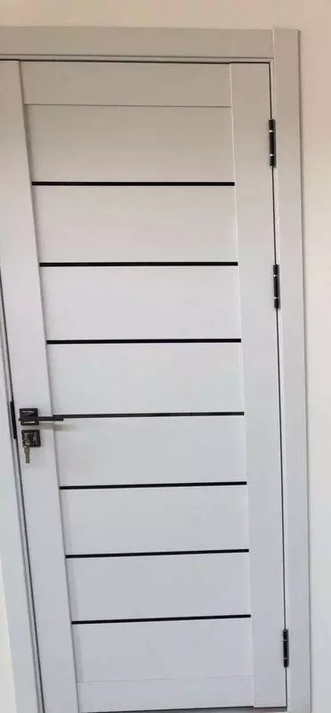  Межкомнатная дверь МДФ. Модель С11 (Бланко белый) - 