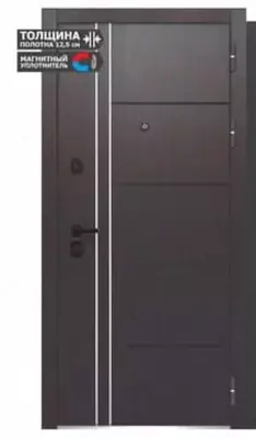 Входная комбинированная дверь "Luxor 2" МДФ Молдинг (Россия) АКЦИЯ! - 5 200 000 сум / комплект