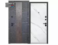 Входная комбинированная дверь Luxor 2 МДФ Стоун (Россия) АКЦИЯ!