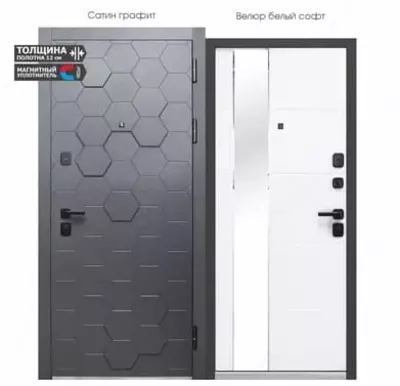 Kirish eshigi "Luxor 2" MDF 3D (Rossiya) AKSIYA!