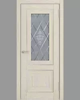 Межкомнатная МДФ стеклянная дверь "TERRY 62" (Россия)