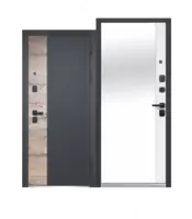 Kirish eshiklari Luxor 2 MDF eman Vertical Neo