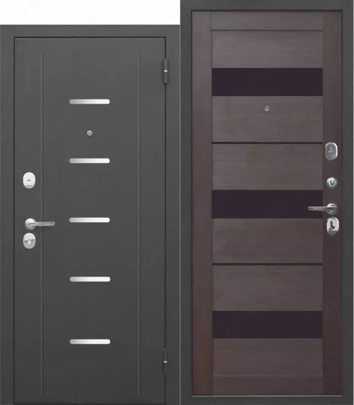 2 950 000 сум Дверь металл «ГАРДА серебро Велюр белый софт