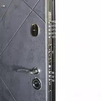 Метал.дверь Бруклин — серебро зеркало мрамор - 3 250 000 сум