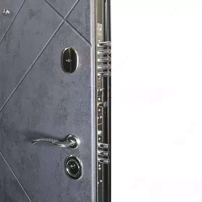 Метал.дверь Бруклин — серебро зеркало мрамор - 3 250 000 сум / шт.