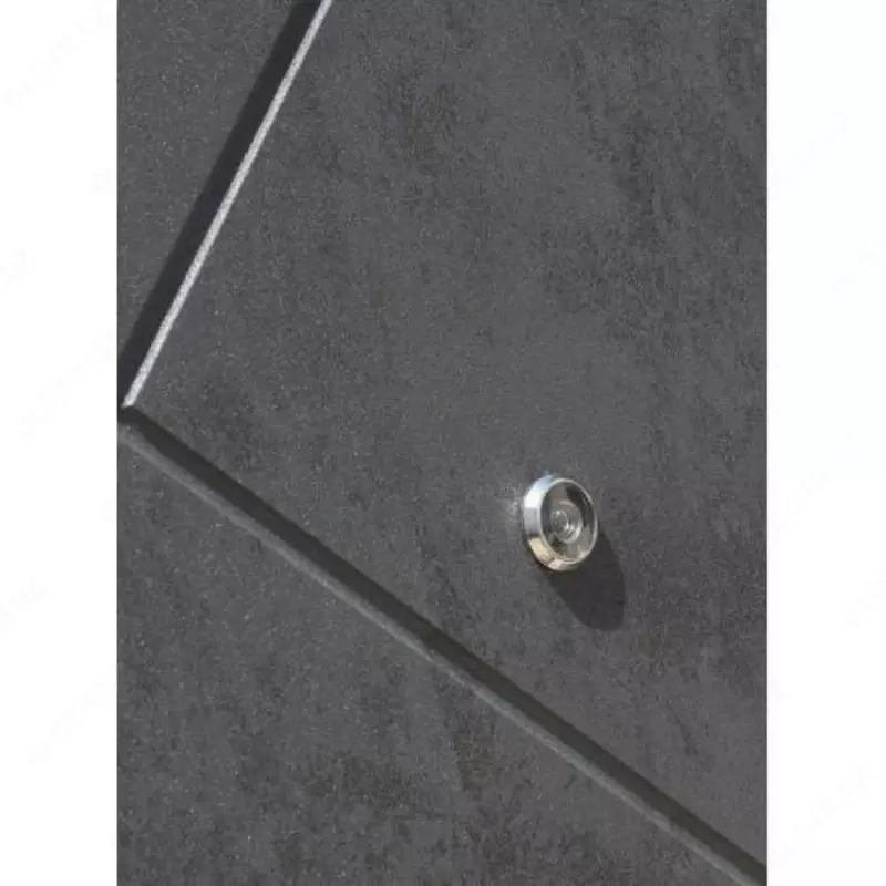 Метал.дверь Бруклин — серебро зеркало мрамор Ideal Doors