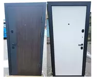 Дверь Металл Орех- Темный