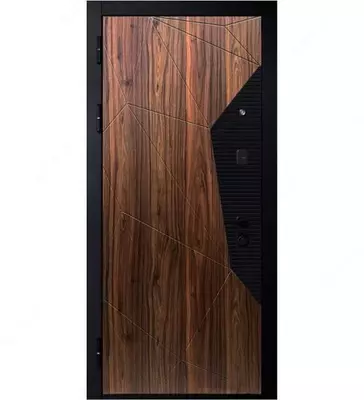 4 500 000 so'm / dona Стальная дверь 9см Геометрия эмалить белый зеркало