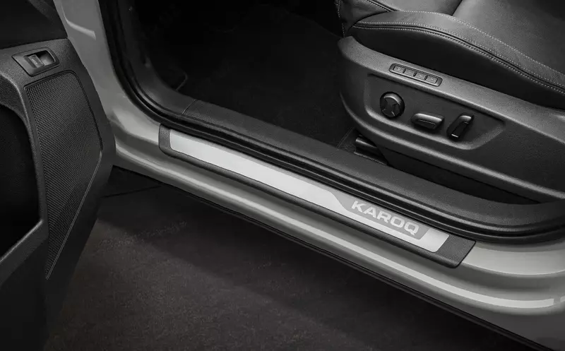 Skoda Kodiaq uchun dekorativ eshik tokchalari ООО "CONTROL AUTO"