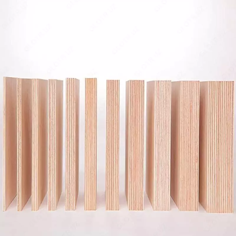 Laminatsiyalangan kontrplak Laminatsiz qayin