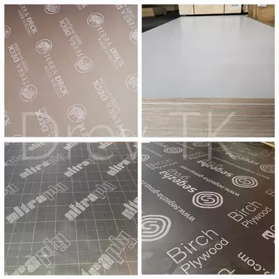 Фанера для Опалубки Ламинированная Финская в Ассортименте
