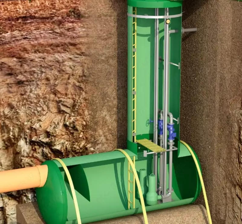 KNS kanalizatsiya nasos stantsiyasi 1800-2500 - по запросу