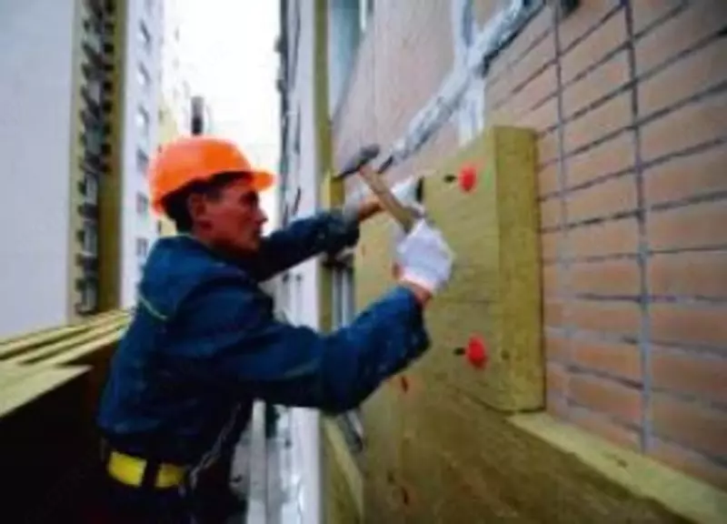 Каменная ватадля вент-фасада 100 kg/m³