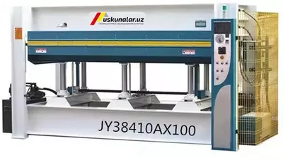 Yog'ochga ishlov beruvchi issiq press uskunasi US-JY38410Ax100