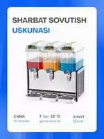 Sharbat sovitgichi USKUNALAR.UZ USJ-3X12L