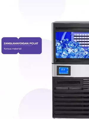 9 529 904 so'm / dona Professional muz tayyorlagich Uskunalar.uz EMU-25 – kvadrat shakldagi muz / kuniga 25 kg