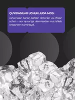 Professional muz tayyorlagich Uskunalar.uz EMU-25 – kvadrat shakldagi muz / kuniga 25 kg Chakana savdo