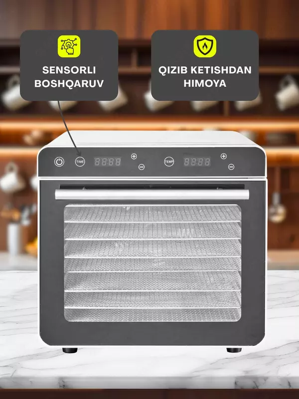 Meva va sabzavotlar uchun quritgich US-8