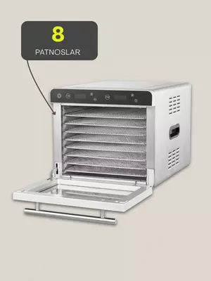 2 776 000 so'm / dona Meva va sabzavotlar uchun quritgich US-8