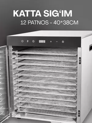 sabzavot va pastila uchun degidratator US-12.