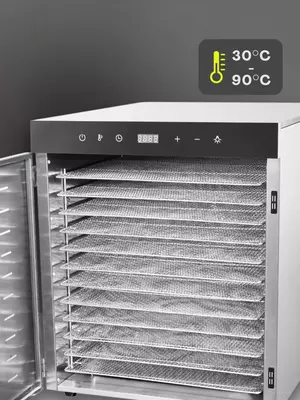 Sabzavot va mevalar uchun quritgich meva, sabzavot va pastila uchun degidratator US-12.