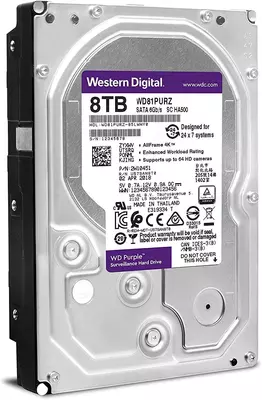 Жёсткий диск 8TB WD Purple WD81PURZ