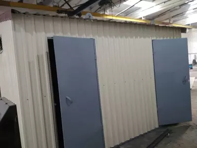 Модульные тепловые установки на основе котлов на твердом топливе + газ