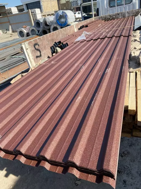 Профнастил с полимерным покрытием 0.4мм - от {0} сум